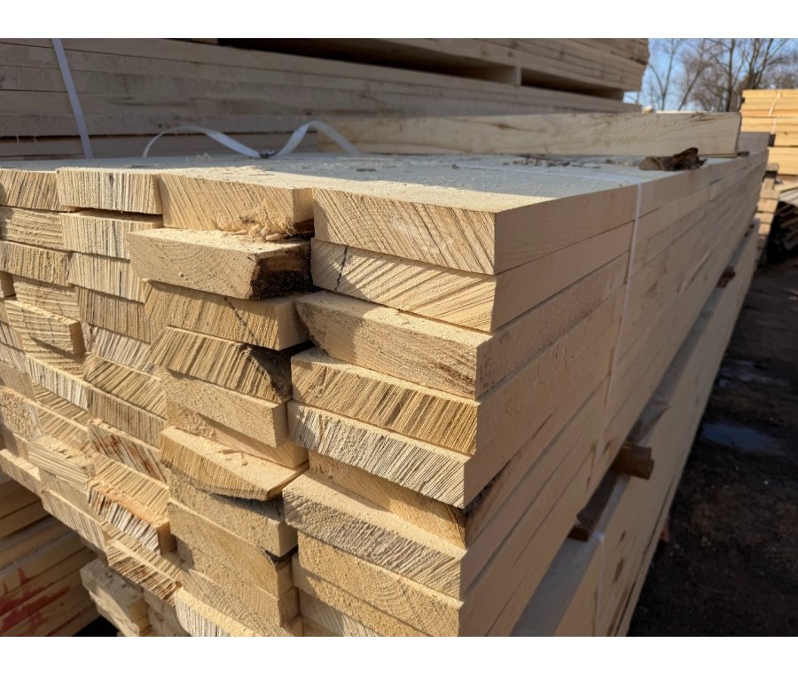 Доска обрезная из осины 50х200х6000